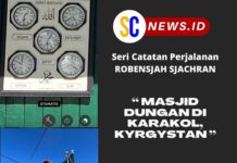 MASJID DUNGAN DI KARAKOL, KYRGYSTAN (SERI PERJALANAN ROBENSJAH SJACHRAN)