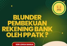 BLUNDER PEMBEKUAN REKENING BANK OLEH PPATK ?