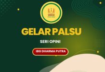 GELAR PALSU (SERI OPINI IBG DHARMA PUTRA)