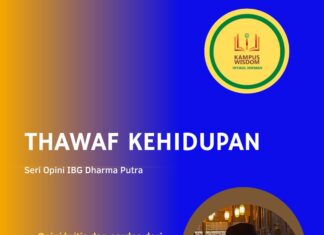 THAWAF KEHIDUPAN (SERI OPINI IBG DHARMA PUTRA)