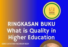 WHAT IS QUALITY IN HIGHER EDUCATION (RINGKASAN BUKU) SERI CATATAN FACHRUR ROZY)