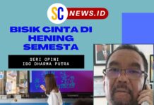 BISIK CINTA DI HENING SEMESTA (SERI OPINI IBG DHARMA PUTRA)