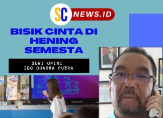 BISIK CINTA DI HENING SEMESTA (SERI OPINI IBG DHARMA PUTRA)