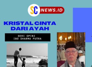 KRISTAL CINTA DARI AYAH (SERI OPINI IBG DHARMA PUTRA)
