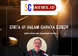 CINTA DI DALAM CAHAYA SUBUH (SERI OPINI IBG DHARMA PUTRA)